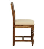 Load image into Gallery viewer, Detec™ Solid Wood Upholstered Dining Chair In Provincial Teak Finish
