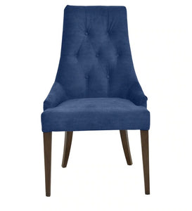 Detec™ Dining Chair In Blue Colour With Fabric