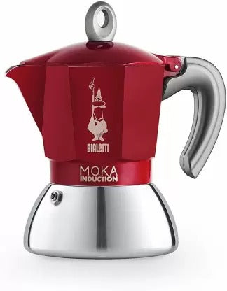 Bialetti New Moka Induction Red 4 Cups