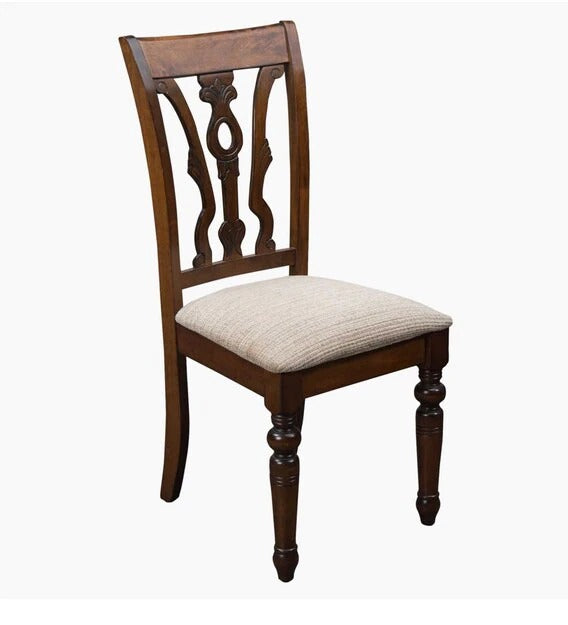 Detec™ Dining Chair in Brown Color - Set of 2 Engineered Wood