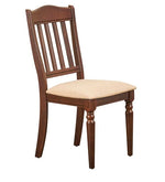 Load image into Gallery viewer, Detec™ Dining Chair In Brown Finish Rubber Wood
