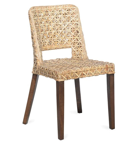 Detec™ Dining Chair in Walnut Colour
