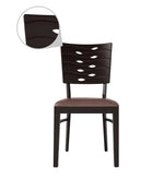 Load image into Gallery viewer, Detec™ Dining Chair in Erin Brown Finish
