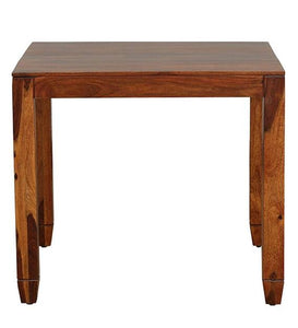 Detec™ Solid Wood 2 Seater Dining Table In Honey Oak Finish