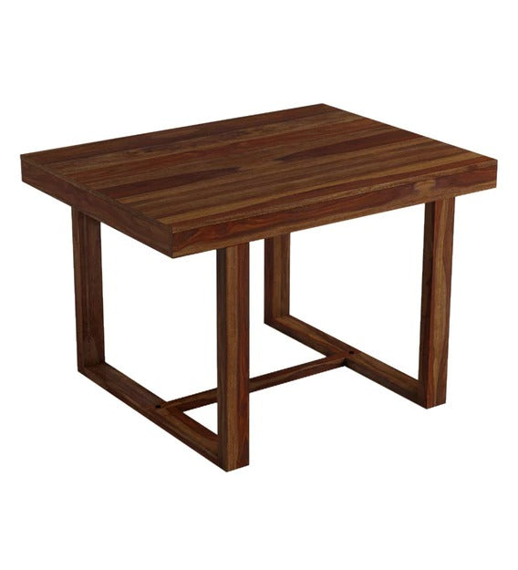 Detec™ Solid Wood 4 Seater Dining Table in Provincial Teak Finish