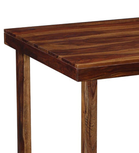 Detec™ Solid Wood 4 Seater Dining Table in Provincial Teak Finish