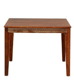 Load image into Gallery viewer, Detec™ Solid Wood 4 Seater Dining Table in Honey Oak Finish
