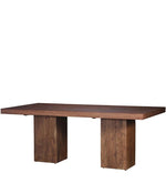 Load image into Gallery viewer, Detec™ Solid Wood 6 Seater Dining Table in Premium Acacia Finish

