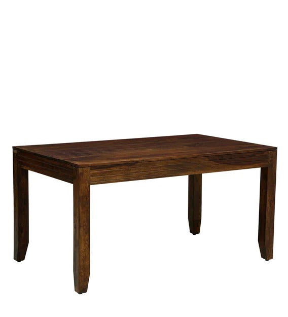 Detec™ ठोस लकड़ी 6 सीटर डाइनिंग टेबल शीशम लकड़ी सामग्री