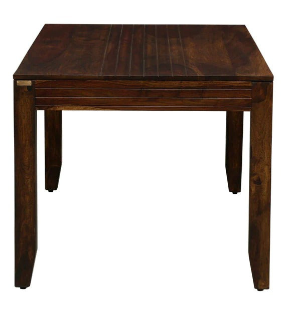 Detec™ Solid Wood 6 Seater Dining Table Sheesham Wood Material