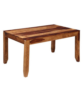 Detec™ Solid Wood 6 Seater Dining Table Sheesham Wood Material