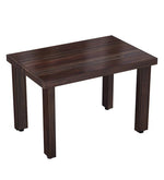 Load image into Gallery viewer, Detec™ Solid Wood 4 Seater Dining Table in Warm Chestnut Finish
