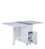 Load image into Gallery viewer, Detec™ Folding 6 Seater Dining Table in White Colour
