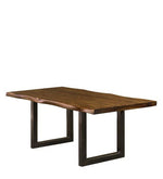 Load image into Gallery viewer, Detec™ 6 Seater Dining Table in Brown Colour Acacia Wood Material
