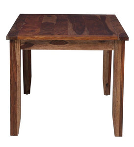 Detec™ Solid Wood 6 Seater Dining Table in Rustic Teak Finish