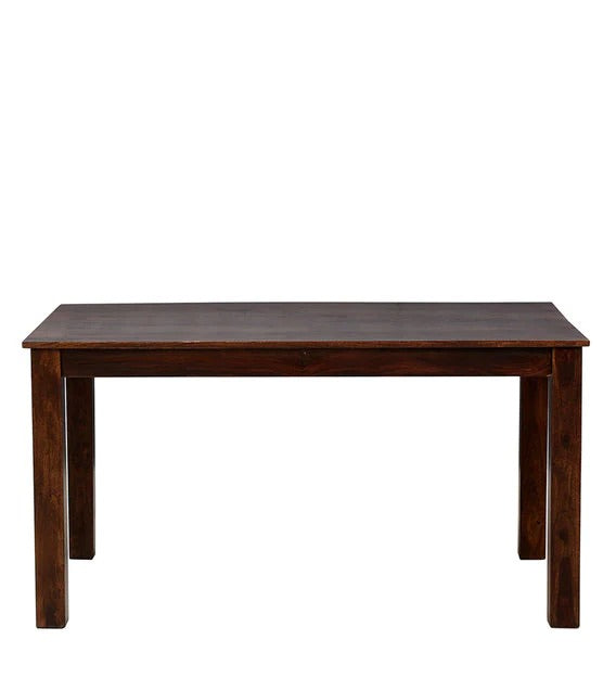 Detec™ Solid Wood 6 Seater Dining Table In Walnut Finish