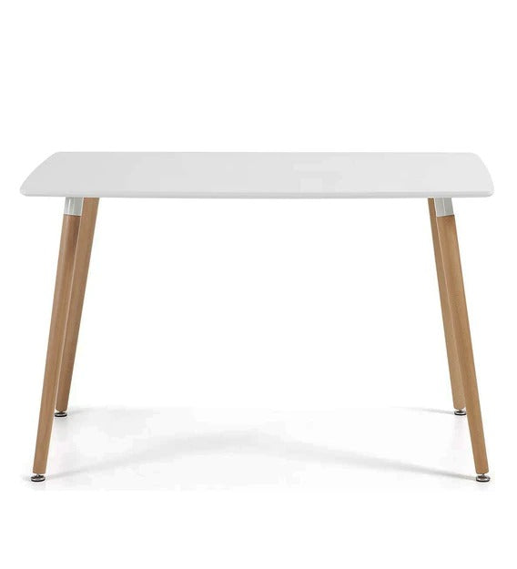 Detec™  4 Seater Dining Table in White Colour
