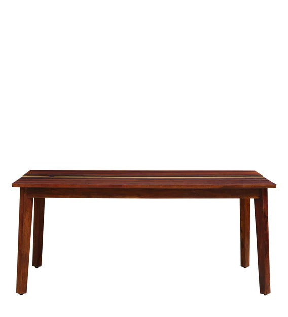 Detec™ Solid Wood 6 Seater Dining Table in Dual Tone Finish