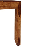 Load image into Gallery viewer, Detec™ Solid Wood 6 Seater Dining Table in Warm Walnut Finish
