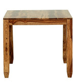 Load image into Gallery viewer, Detec™ Solid Wood Dining Table In Rustic Teak Finish
