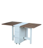 गैलरी व्यूवर में इमेज लोड करें, Detec™ 6 Seater Foldable Dining Table in White &amp; Walnut Finish
