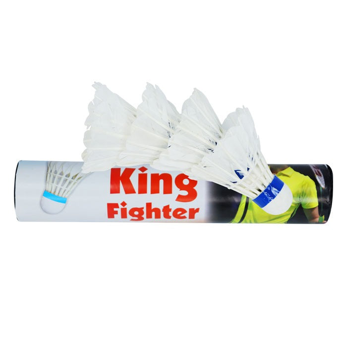 Detec™ Shuttle Cock Feather -King Fighter MTBM - 21 Pack of 4 Set