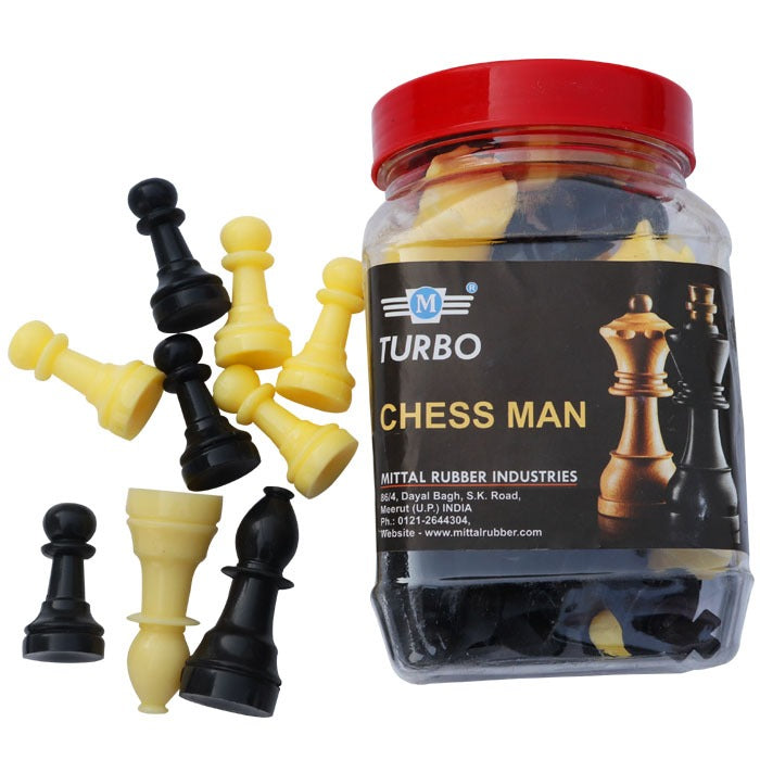 Detec™ Turbo Chess Coin (Solid) Tournament PVC (Set of 2)
