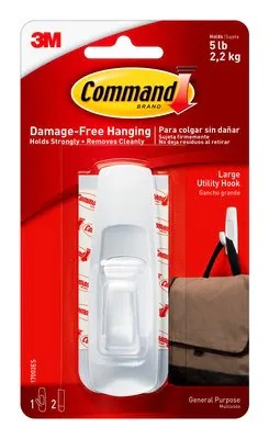Detec™ Command Large Hooks for walls Pack of 30