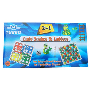 Detec™ Turbo Ludo Snakes & Ladder (Set of 2)