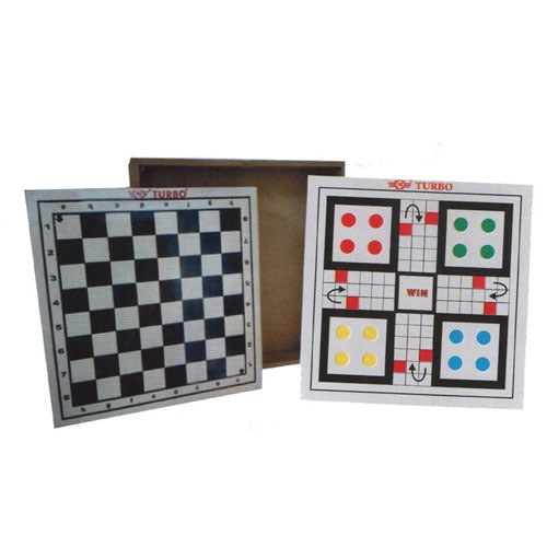 Detec™ Chess & Ludo (Combo) Wooden MTBG-11