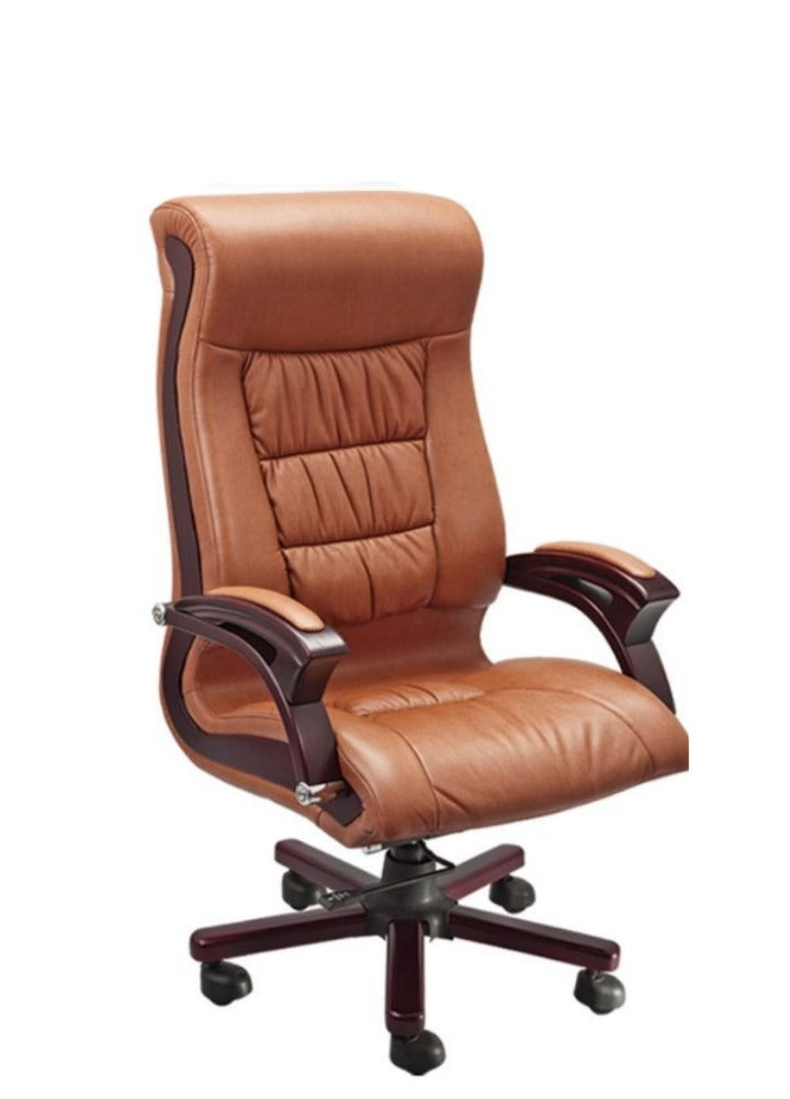 Detec™ Adiko High Back Director Office Chair in Brown Color