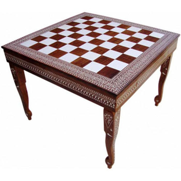 Detec™ Infinity Square Chess Table Without Drawer