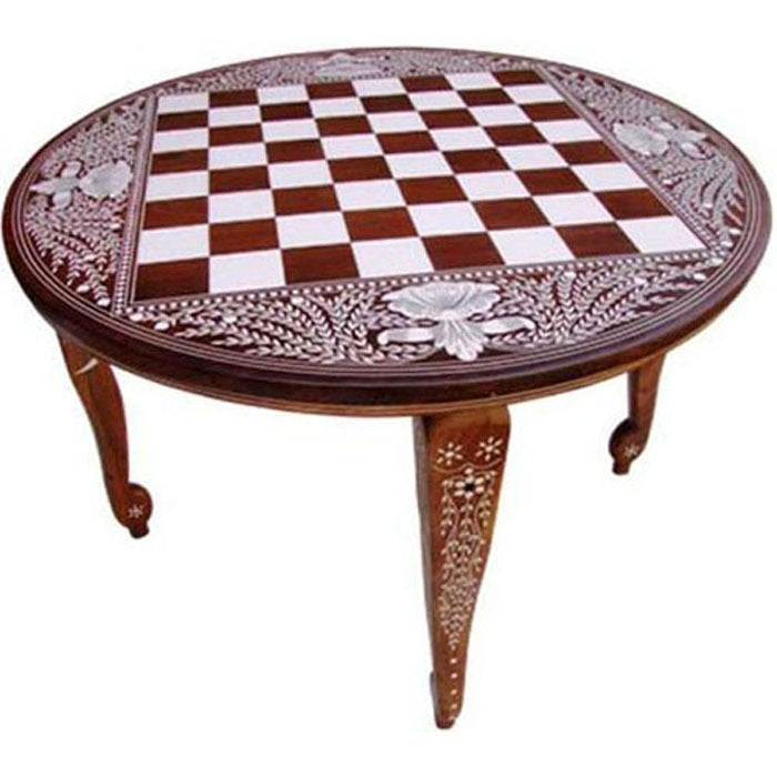Detec™ Turbo Infinity Square Round Chess Table