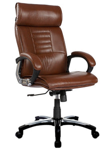 Detec™ High BacK Adiko Executive Office Chair In Brown Color
