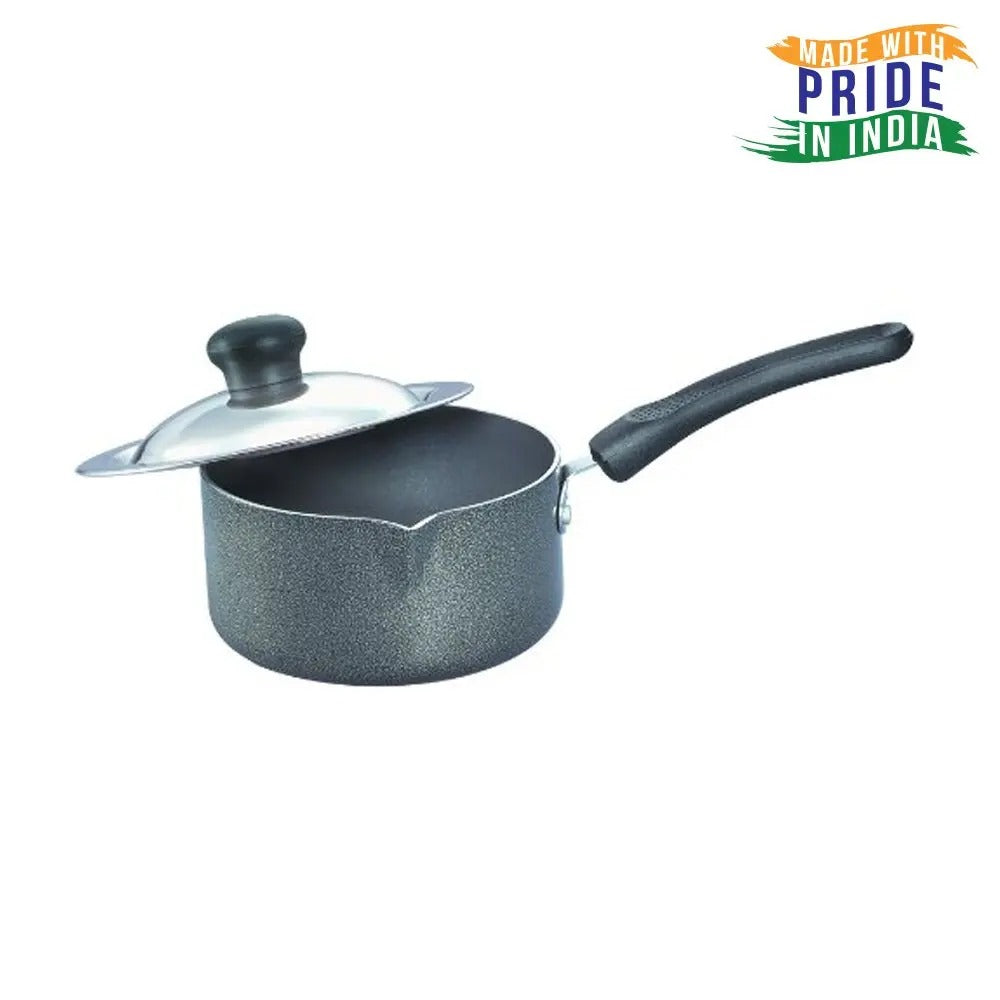 Prestige Omega Select Plus Milk Pan 160 mm with SS Lid