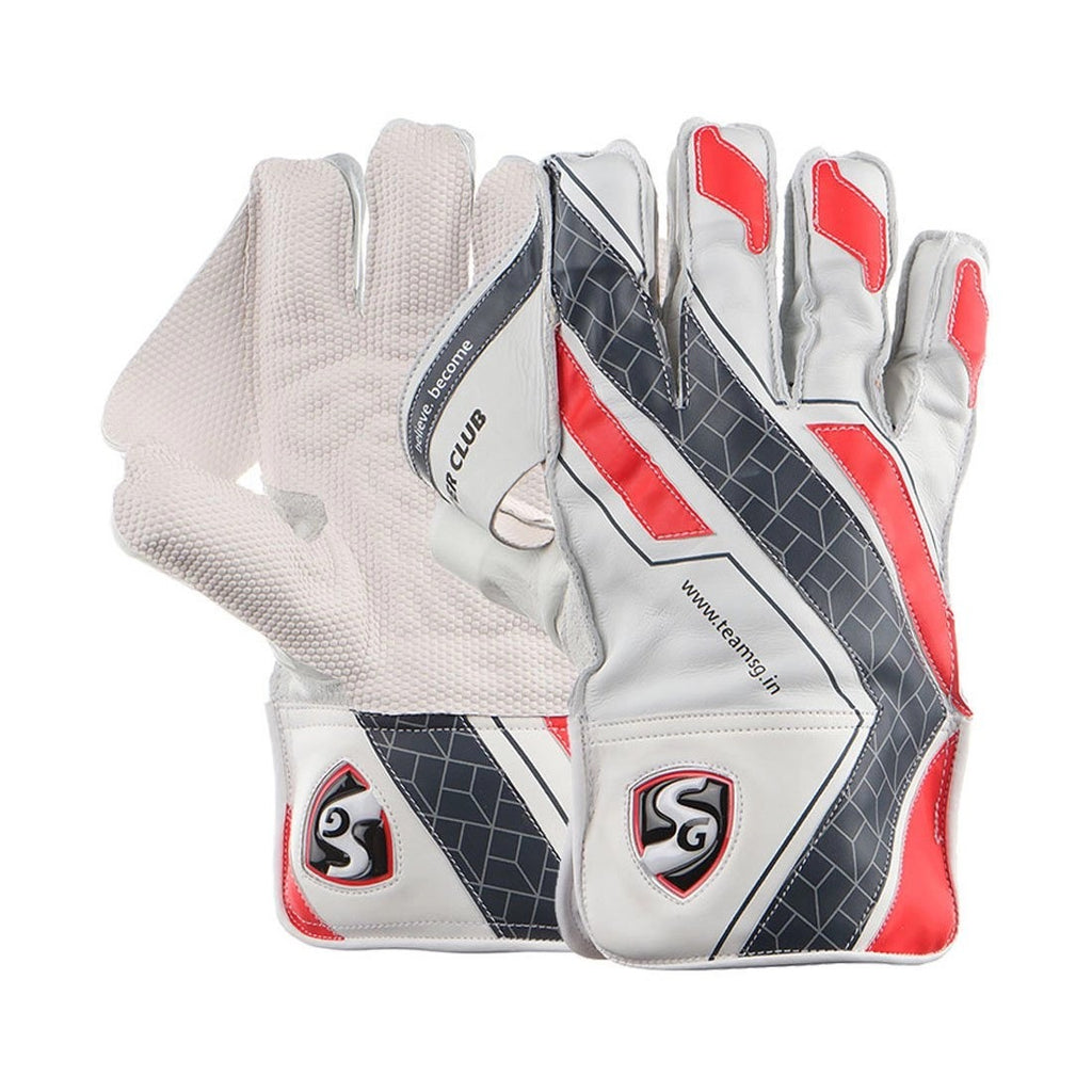 SG Super Club Wicket Keeping Gloves, Youth