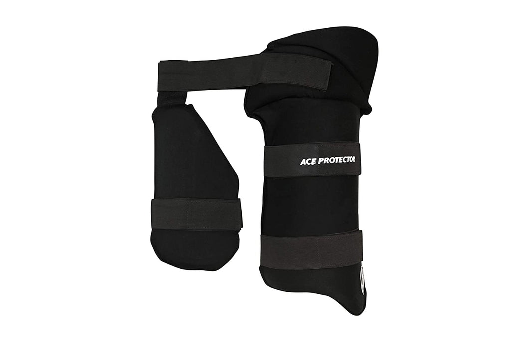 SG Ace Protector RH Thigh Pad Combo, Black