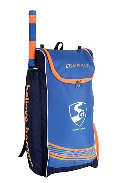 Sg Comfipak Cricket Kit Bag, Nylon, Multicolour
