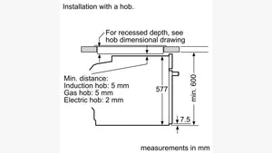 Bosch Built-in oven Stainless steel HBG633BS1J