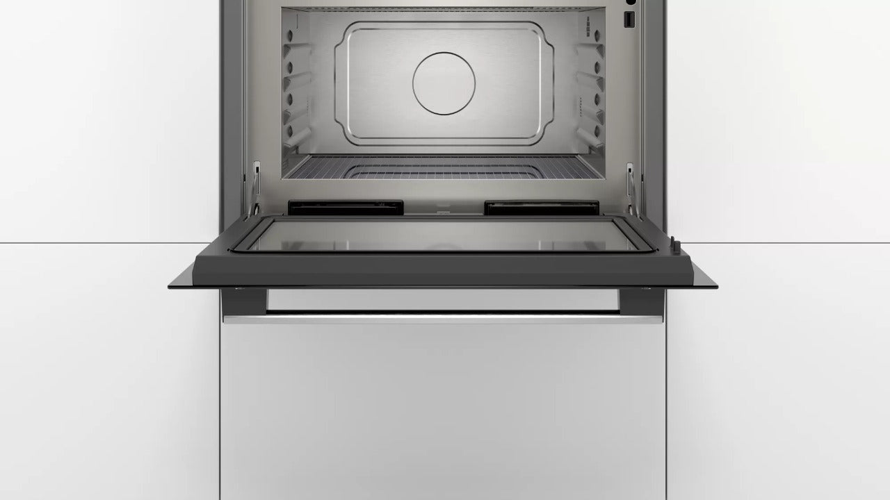 6 Built-in compact microwave with steam function60 x 45 cm Stainless steel COA565GS0I