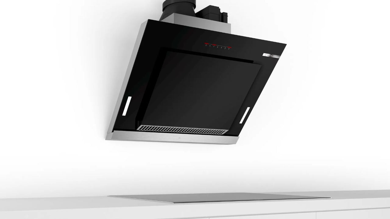 Bosch 8 wall-mounted cooker hood90 cm Black DWS97BA62I