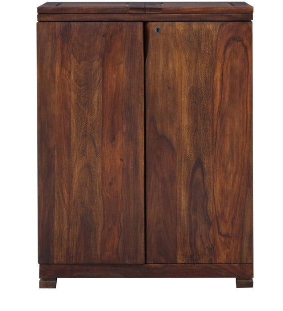 Detec™ Solid Wood Bar Cabinet Sheesham Wood Material