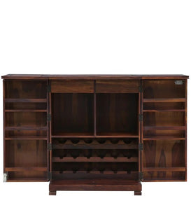 Detec™ Solid Wood Bar Cabinet Sheesham Wood Material