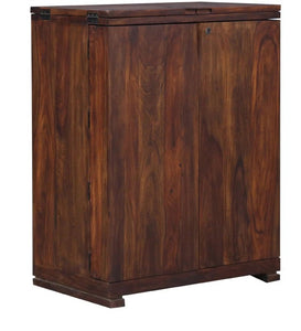 Detec™ Solid Wood Bar Cabinet Sheesham Wood Material