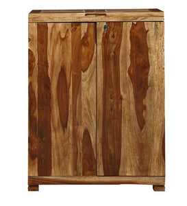 Detec™ Solid Wood Bar Cabinet Sheesham Wood Material