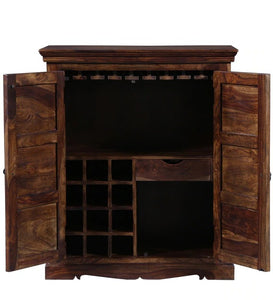 Detec™ Solid Wood Bar Cabinet For Bar Room