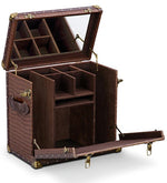 Load image into Gallery viewer, Detec™ Mini Bar Trunk in Brown Color
