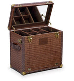 Load image into Gallery viewer, Detec™ Mini Bar Trunk in Brown Color
