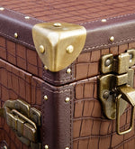Load image into Gallery viewer, Detec™ Mini Bar Trunk in Brown Color

