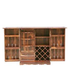 Detec™ Solid Wood Bar Cabinet